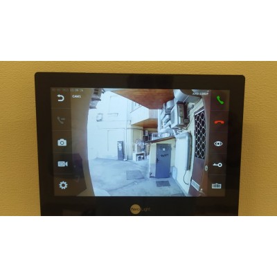 Гібридний відеодомофон Neolight ALPHA Hybrid black